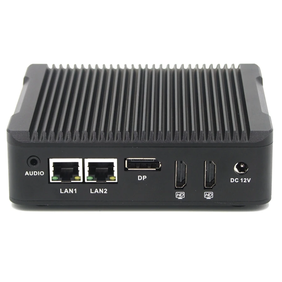 Intel NUC Mini PC N3160 Windows Dual LAN Nics безвентиляторный серверный компьютер PFsense роутер|intel nuc