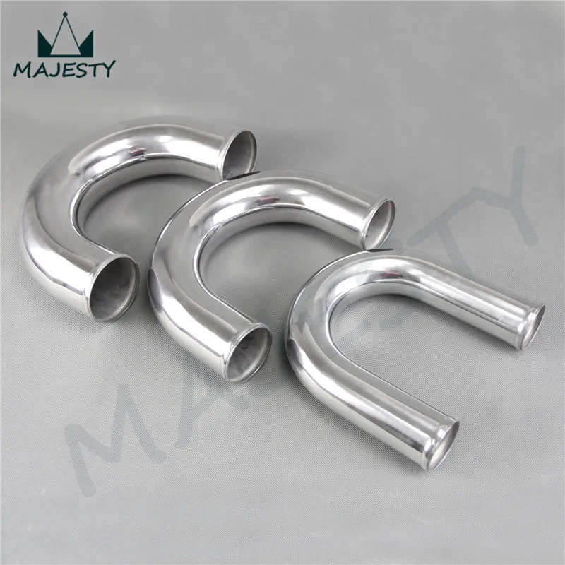 

76 mm 3 3.0" inch 180 Degree Aluminum Turbo Intercooler Pipe Piping Tubing Elbow 180 Degree OD: 76 mm 3 3.0" inch Length 300mm