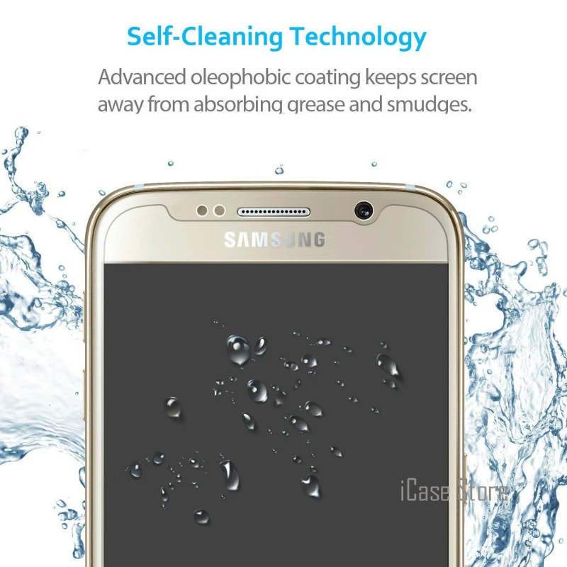 2.5D с уровнем твердости 9 H закаленное Стекло для Samsung Galaxy A3 2016 A5 J1 мини J5 2015 S6 S5 S4 Xcover