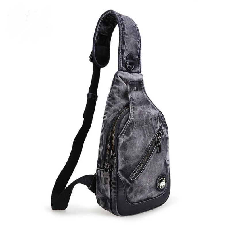 Винтажные модные повседневные сумки мессенджеры на одно плечо джинсовые