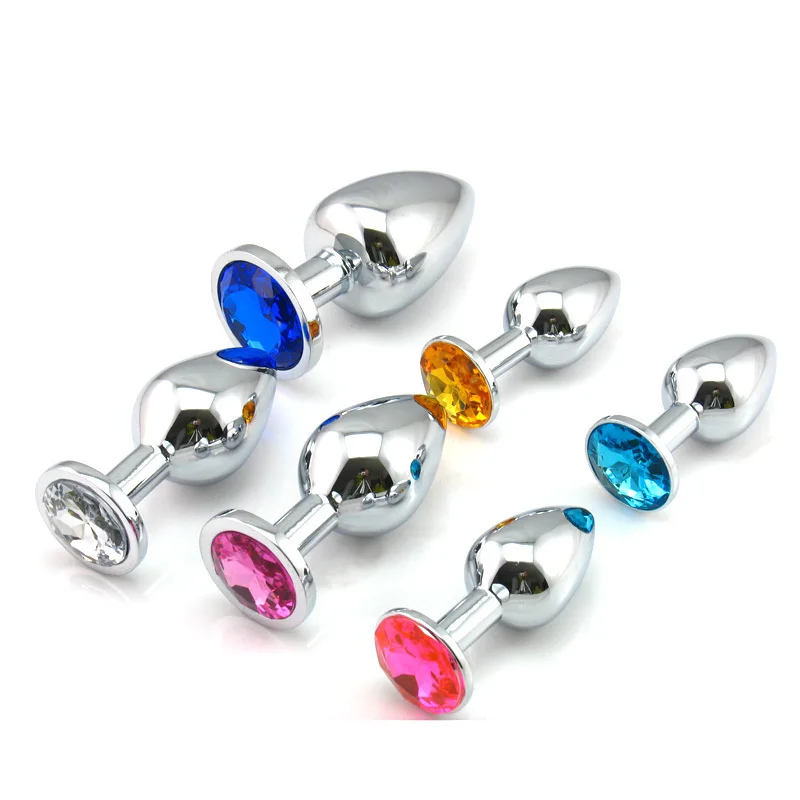Mayamang Stainless Steel Crystal Jewelry Aanl Butt Plug Adult Anal Sex Toys for Men Products | Красота и здоровье