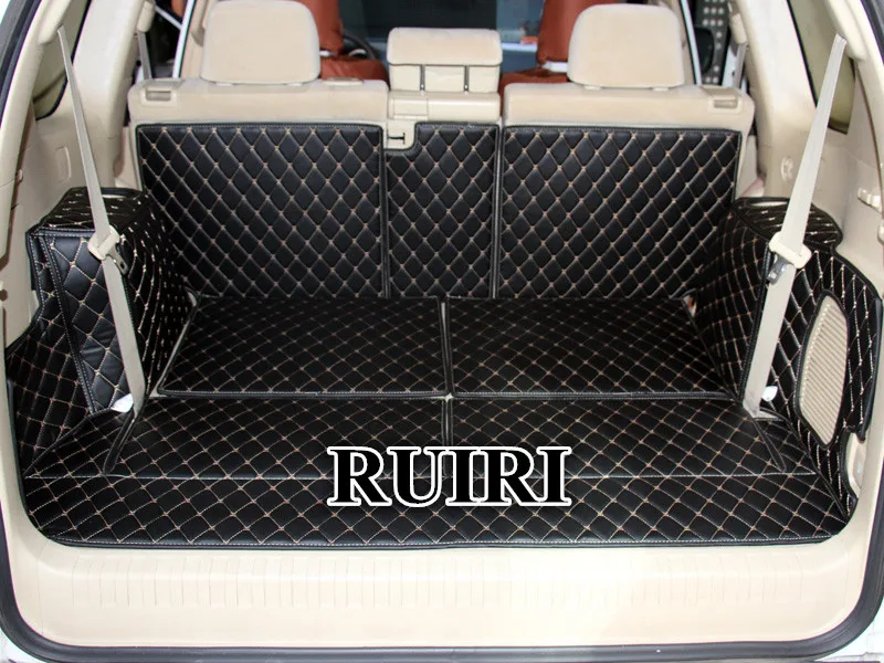 High quality! Special car trunk mats for Toyota Land Cruiser Prado 150 7 seats 2019-2010 durable cargo liner mat boot carpets |