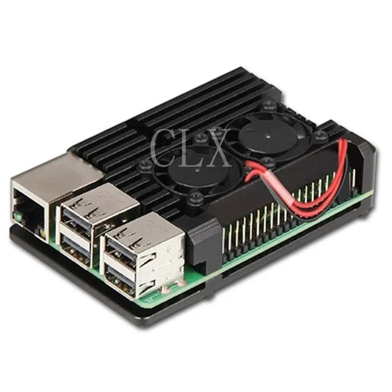 Raspberry Pi 3 Model B+/3B Броня алюминиевый сплав чехол Защитный корпус металлический корпус для Raspberry Pi 3 Model B+(плюс)/3B/2B