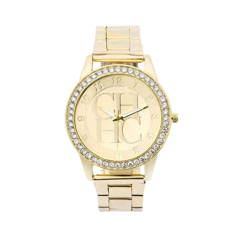 Reloj mujer 2018 Лидирующий бренд для женщин часы Роскошные Стразы из нержавеющей стали