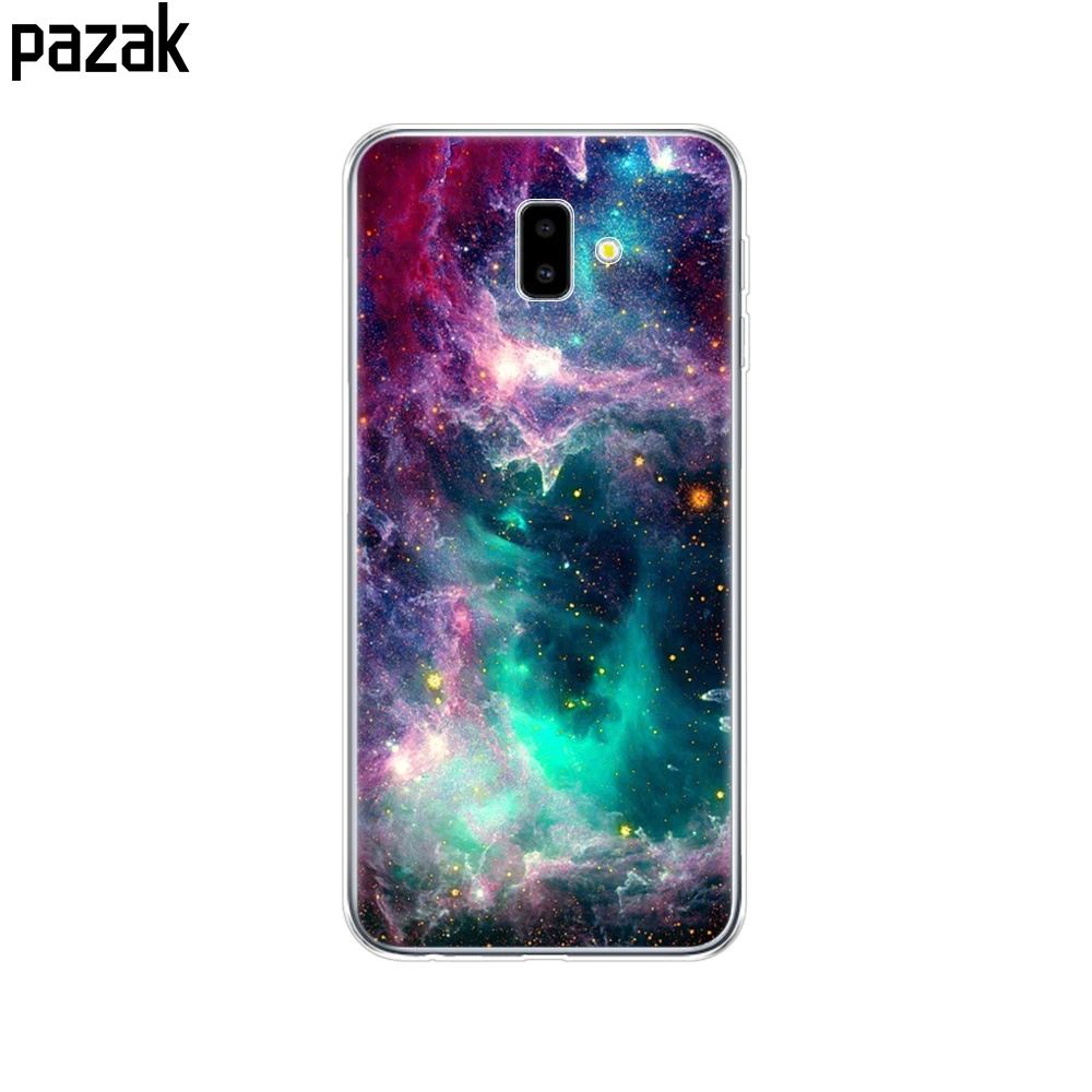 52395 Для samsung J6 J6+ чехол coque мягкий чехол из термополиуретана и силикона для samsung Galaxy J6Plus J 6 Plus J610 J610F Capas противоударный - Цвет: 52395