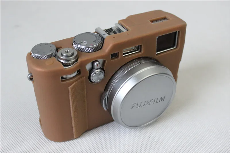 11 шт. красивая мягкая сумка для камеры силиконовый чехол для Fujifilm X100F X100-F резиновый чехол для камеры