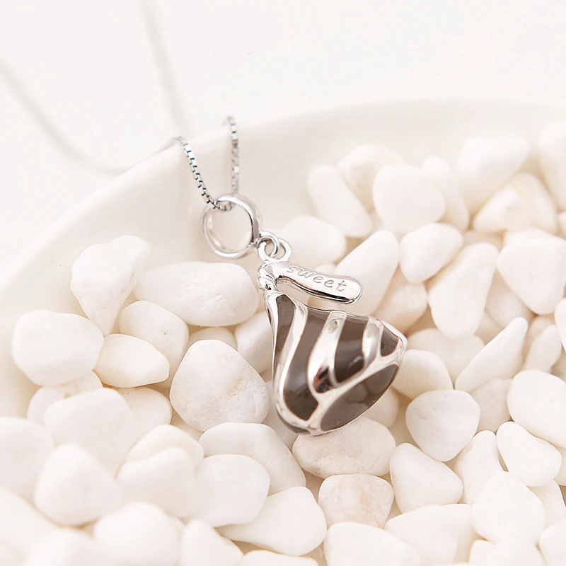 New Authentic 100% 925 Sterling Silver Bead Charm Sweet Chocolate Pendant Enamel Charms Fit Bracelets DIY Women Jewelry | Украшения и
