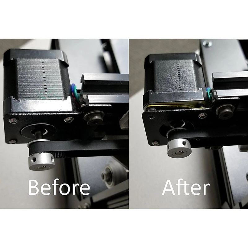 Модернизированные 17 шаговых стальных и резиновых вибрационных демпферов с M3