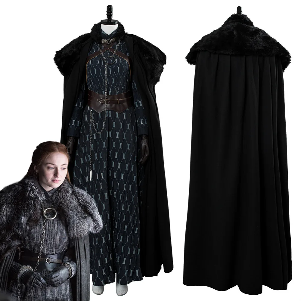 Костюм Sansa Старка для косплея полный костюм карнавальные костюмы на