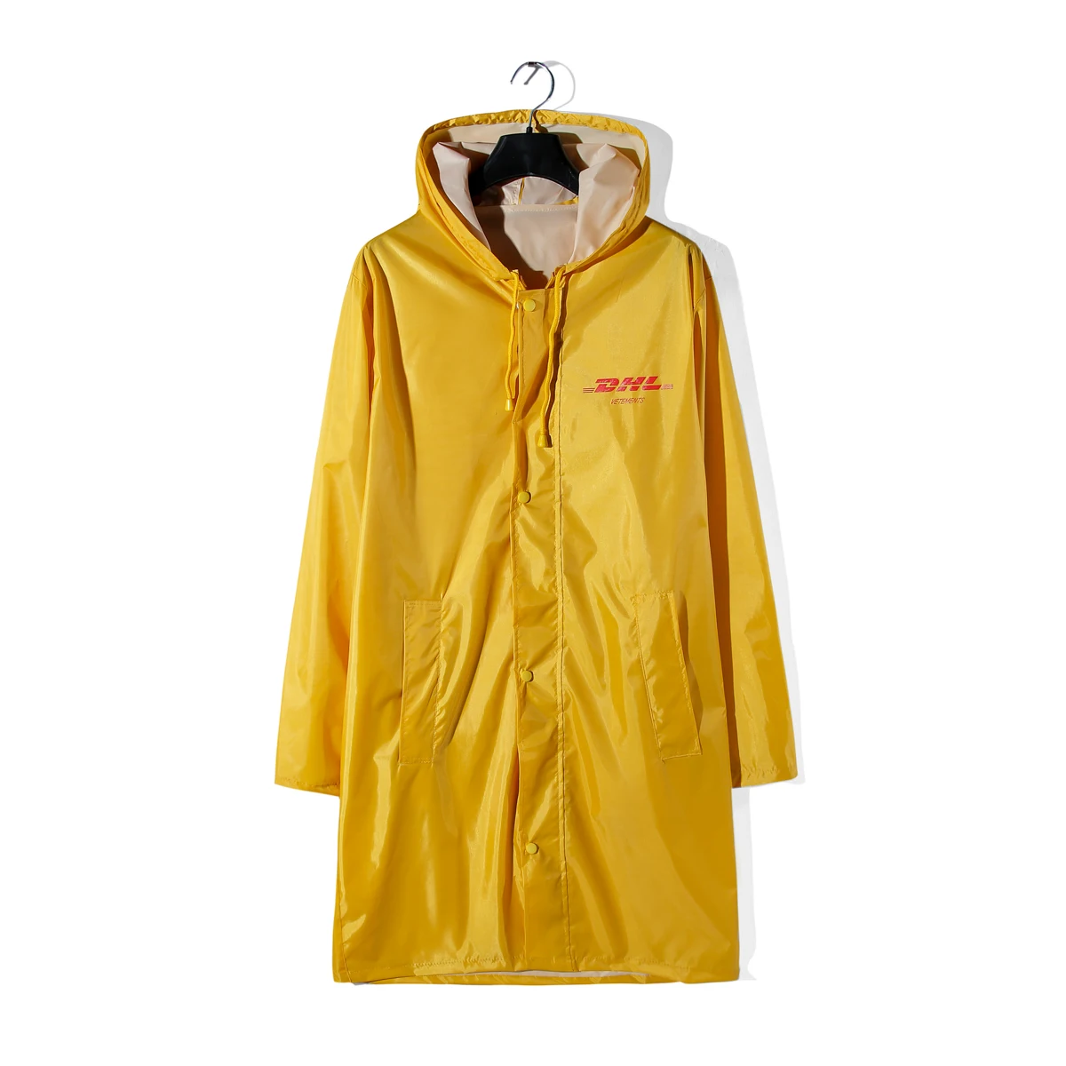 19SS Vete для мужчин ts DHL куртки 1:1 негабаритных плащ верхняя одежда пальто водонепроницаемый ветровка уличная DHL куртка для мужчин и женщин