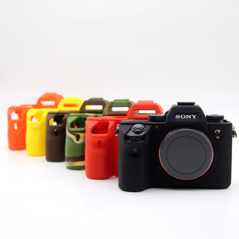 Новый мягкий силиконовый чехол для камеры Sony A9 A7 III A7III A7R3 A7Mark 3 резиновый защитный