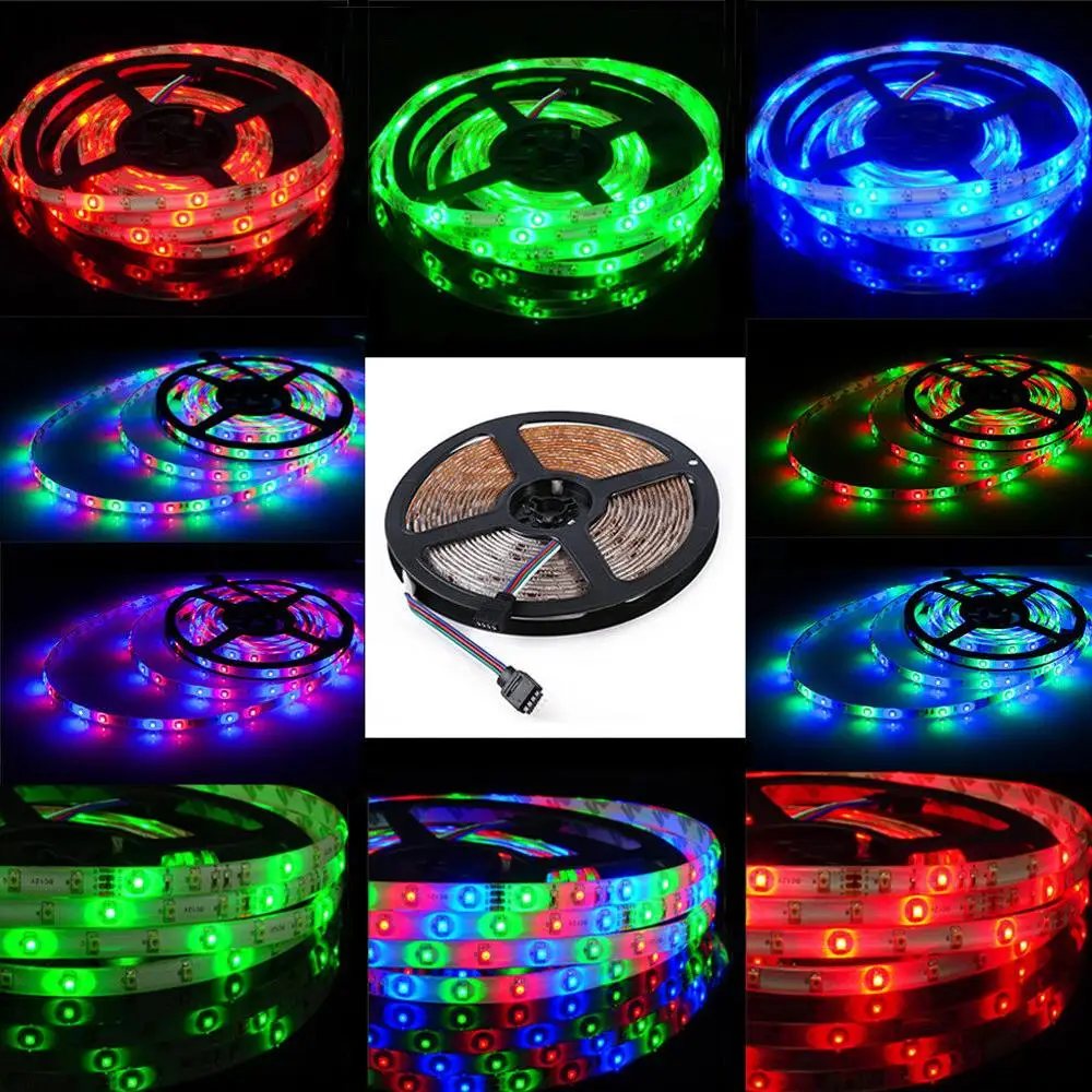 DC 12 вольт светодиодные ленты светодиодный светильник лента 2835 RGB