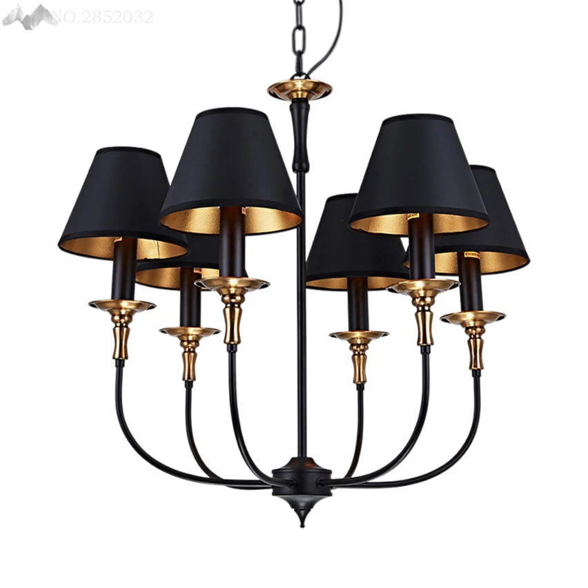 JW_America Retro Chandeliers Lights Lighting Vintage Hanging Lamps for Bedroom Dining Living Room Restaurant Fixture | Освещение