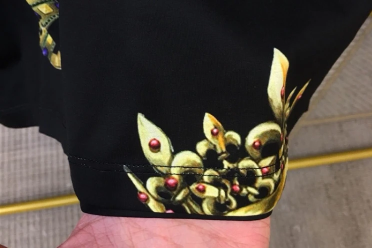 Весна 19ss новые модные футболки arrival crown с королевским принтом футболка для мужчин брендовая дизайнерская известная хлопковая футболка