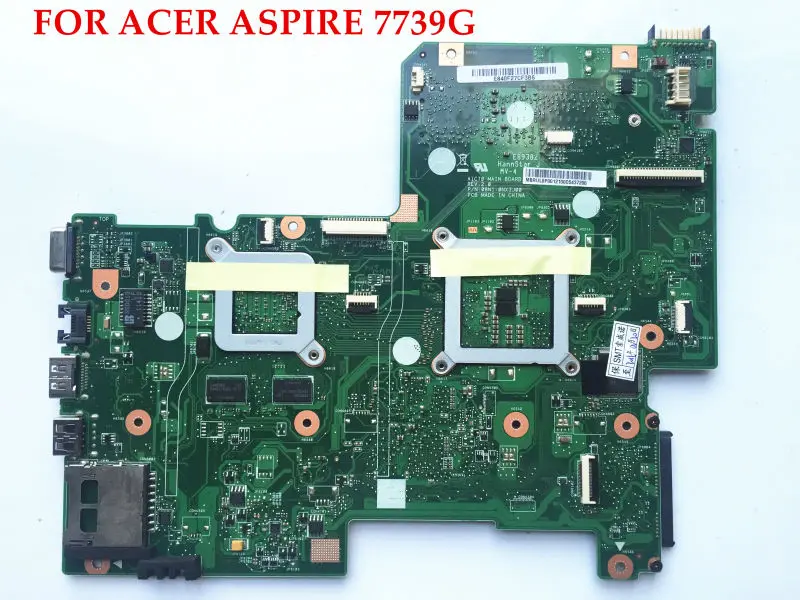 Оригинальная материнская плата для ноутбука ACER Aspire 7739 7739G MBRUL0P001 AIC70 REV2.0 PGA989 DDR3
