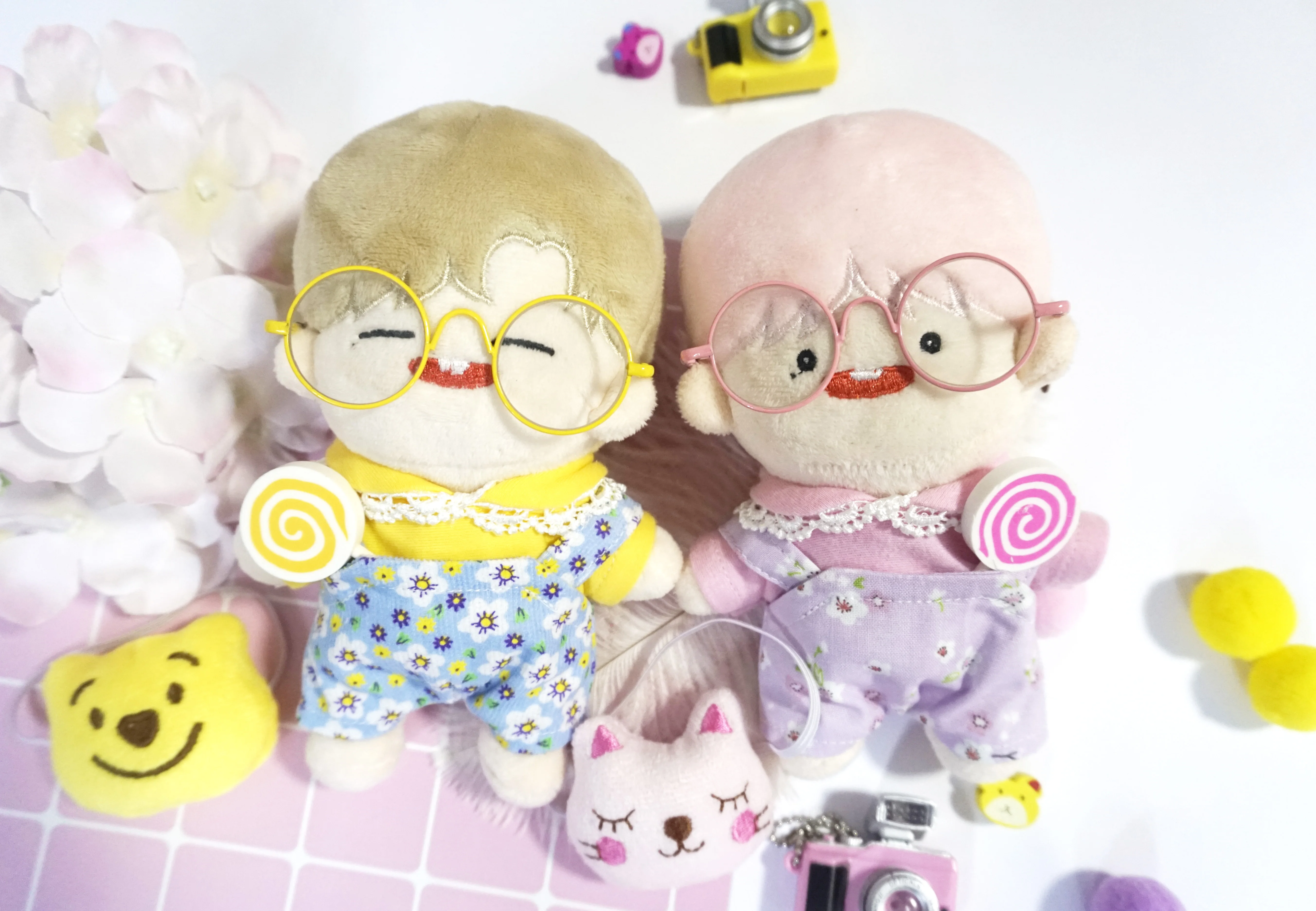 [MYKPOP] комбинезоны с принтом want ONE для кукол 15 см коллекция фанатов KPOP