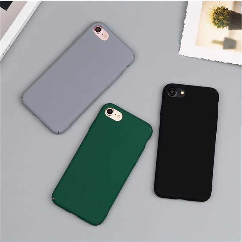 Stelllife модный крутой Зеленый Черный Матовый Телефон чехол для iPhone 7 8 6 S Plus Coque