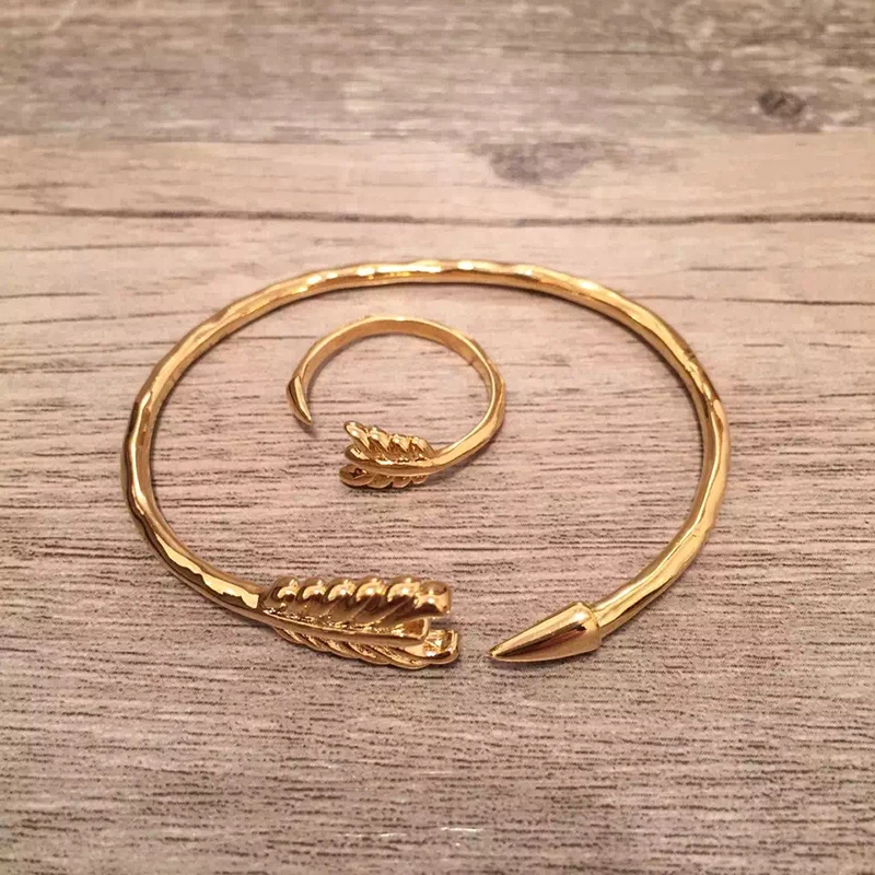 Amorita boutique Gold arrow fashion elegant bangles | Украшения и аксессуары