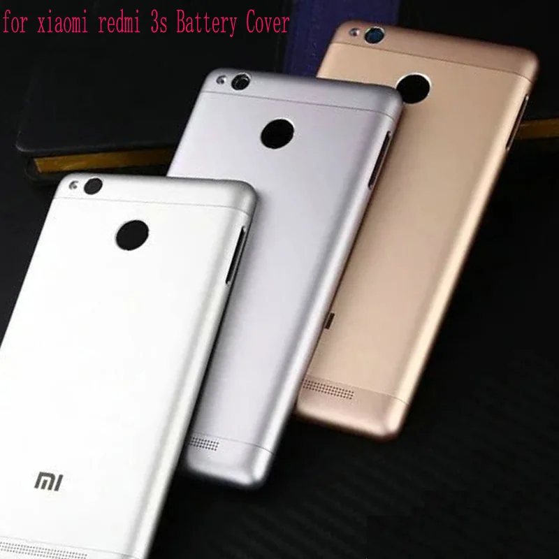 Новый корпус для Xiaomi Redmi 3s двери + боковые кнопки объектив вспышки камеры замена 3