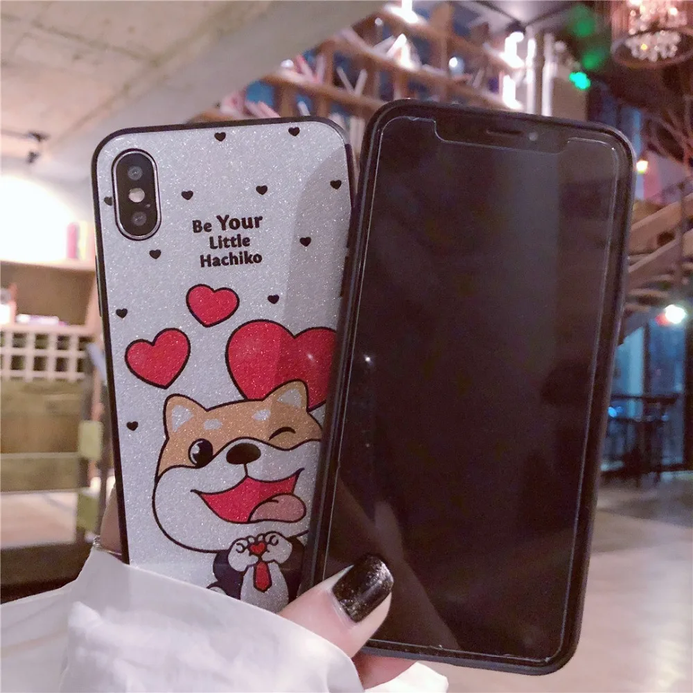 CBL чехол для iPhone X 10 полный охват 9 H закаленное Стекло чехлы 8 7 6 6s плюс блеск крышка
