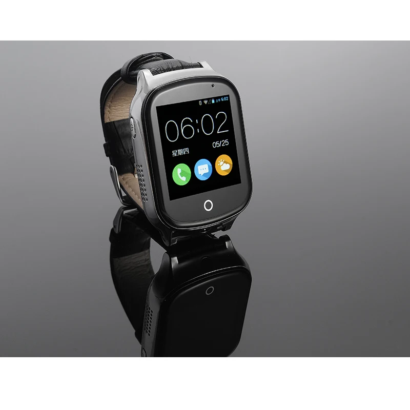 Touch Screen GSM 3G Smart GPS Tracker Watch A19 WIFI SOS LBS Camera Locator бесплатное приложение IOS телефона Android