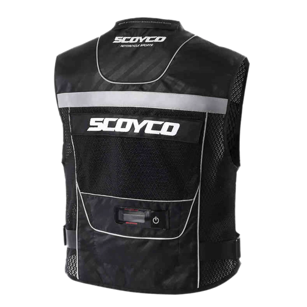 Мотоциклетная куртка SCOYCO защитная Экипировка светоотражающая одежда для