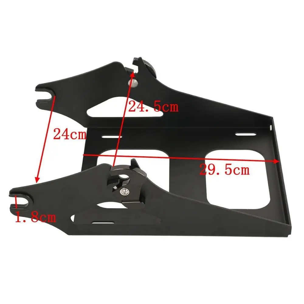 Motorcycle Chopped Trunk Backrest Rack For Harley Tour Pack Street Touring Electra Glide 14-18 |