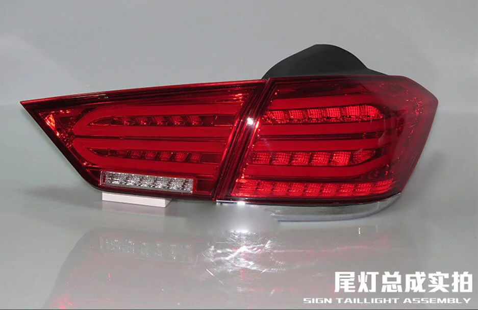1 комплект автомобильные задние фары для задней фары Chevrolet Cruze~ /2009~ 2013LED Cruze задний фонарь DRL+ тормоз+ Парк+ вращающаяся лампа