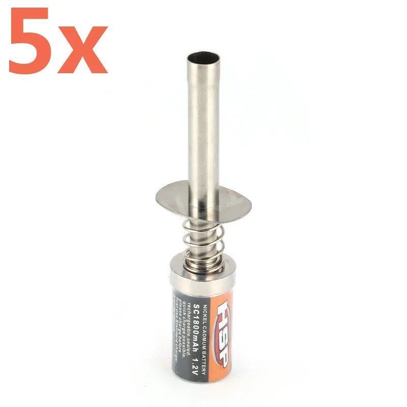 5 шт. HSP RC 80101 перезаряжаемая свеча зажигания для нитро моделей