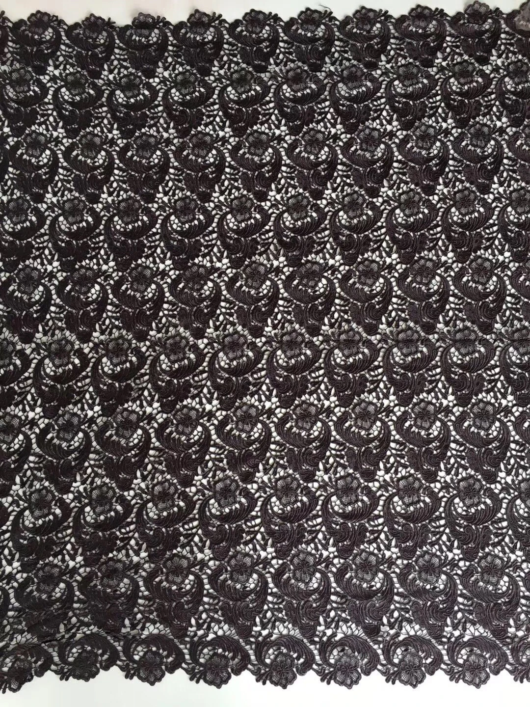 

High Quality Embroidery African Lace Fabric Cord French Net Lace Tulle Nigerian Lace Fabric Chemical Guipure Lace Fabric LCD964B