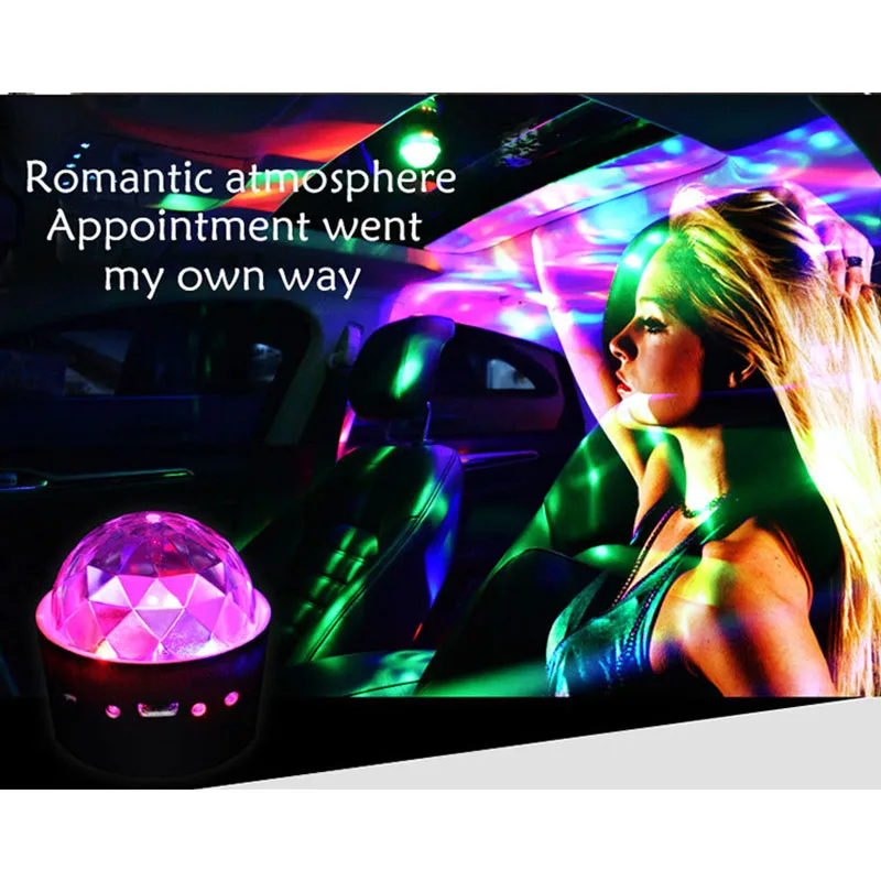 Автомобиль Музыка звук Управление Стайлинг свет USB Plasma Ball авто Интерьер