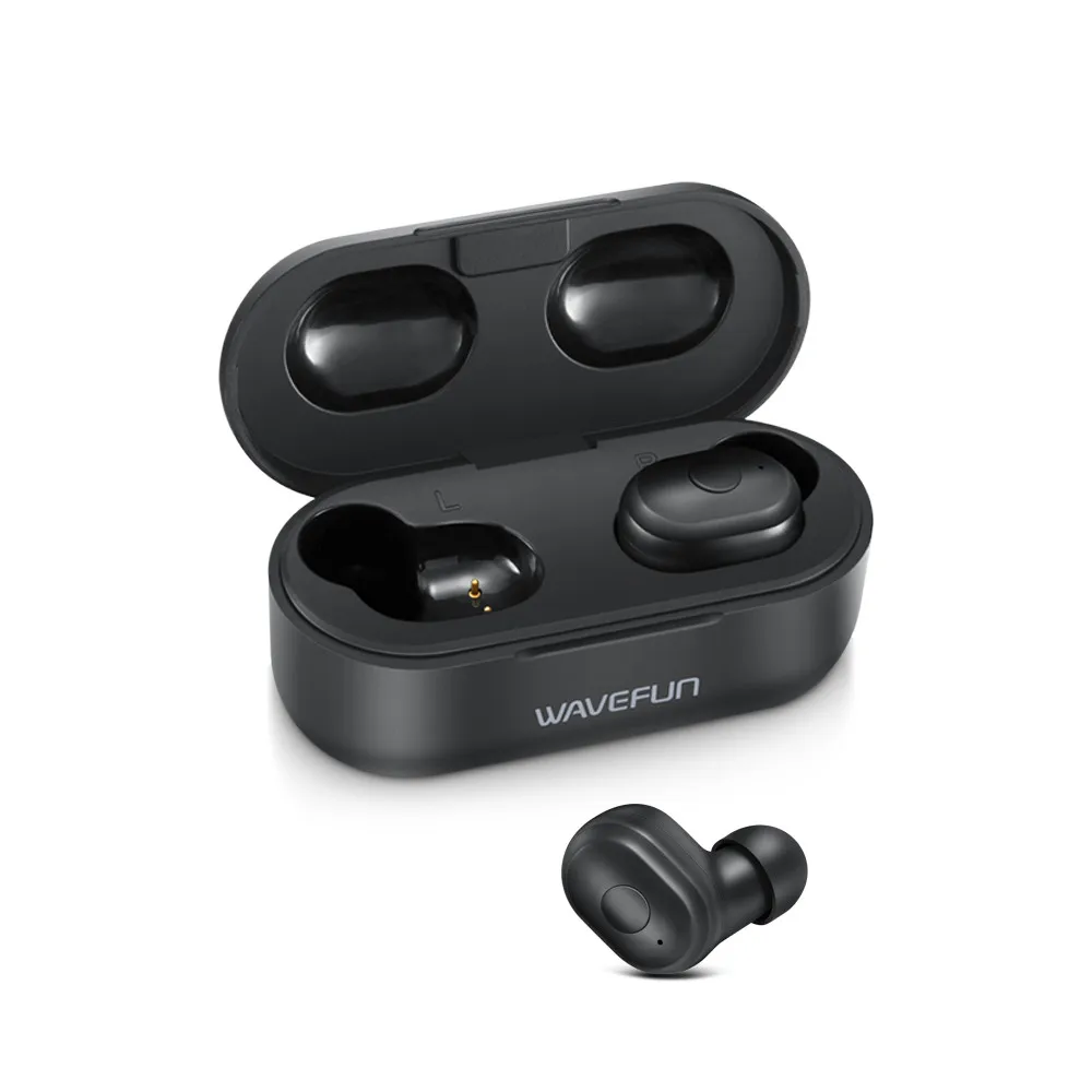 Wavefun X-Pods 2L Bluetooth 5,0 наушники AAC беспроводные наушники IPX5 водонепроницаемые наушники с микрофоном - Цвет: X-Pods 2L