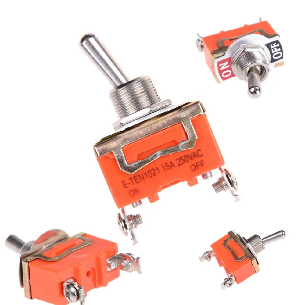 

1 Pcs Toggle switch 15A 250V SPST 2 Terminal ON OFF Toggle Switch brand