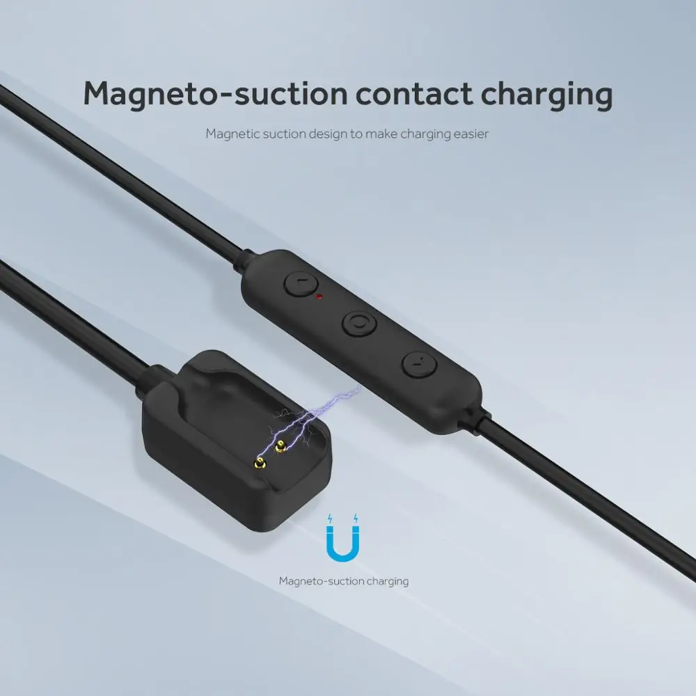 Rockspace Bluetooth гарнитура Магнитный Беспроводной стерео наушники спортивные