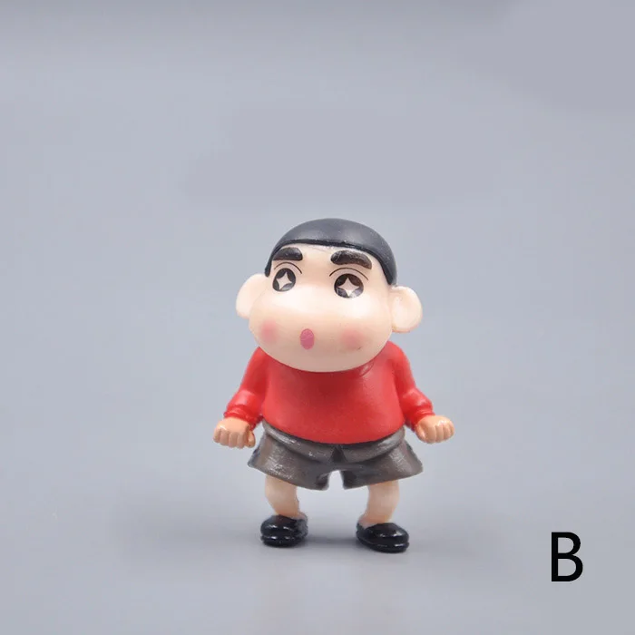 5 6 см Crayon Shin Chan рисунок игрушки Симпатичные Аниме Shinchan фигурку модель украшение