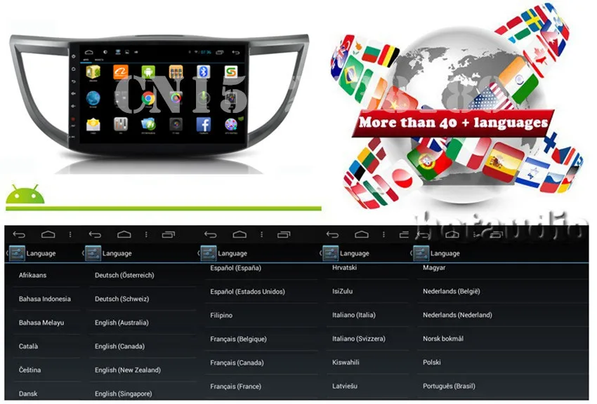 Hd1024 * 600 чистая android-автомобильный DVD GPS мультимедиа плеер для Honda CRV CR-V 2012 2013 2014
