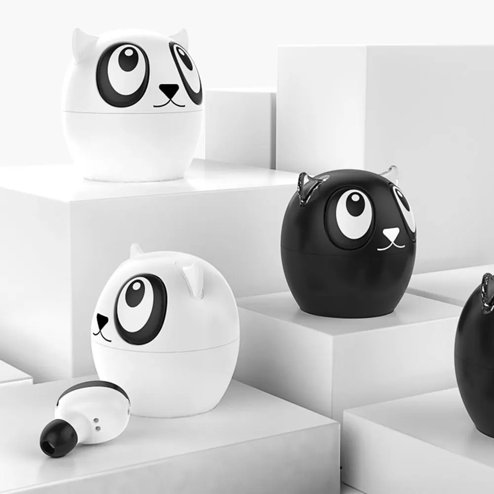 2 шт. Милая Bluetooth беспроводная гарнитура для наушников Мини невидимые стерео