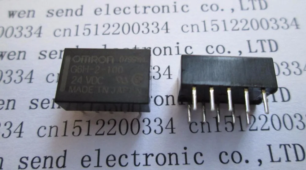 Горячая новинка G6H 2 100 24VDC G6H210024VDC DC24V 24V OMRON DIP10|omron h3cr|omron ly2omron hem |