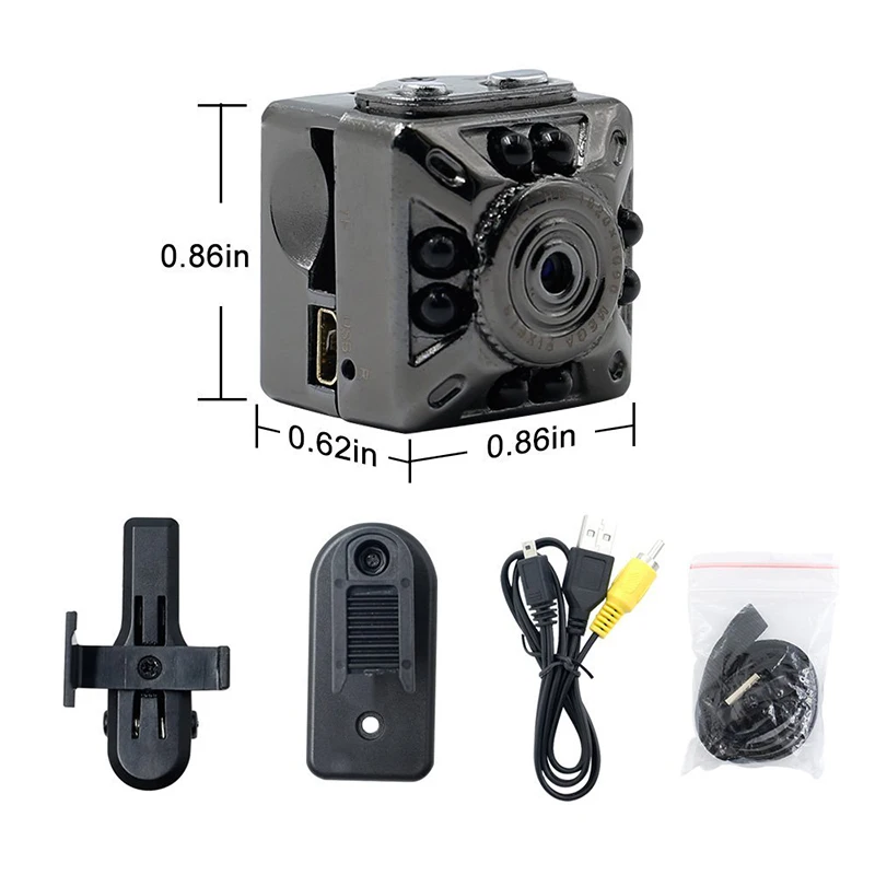 YMSPIED SQ10 мини Камера Регистраторы HD движения Сенсор Micro USB Full 1080 P видеокамеры