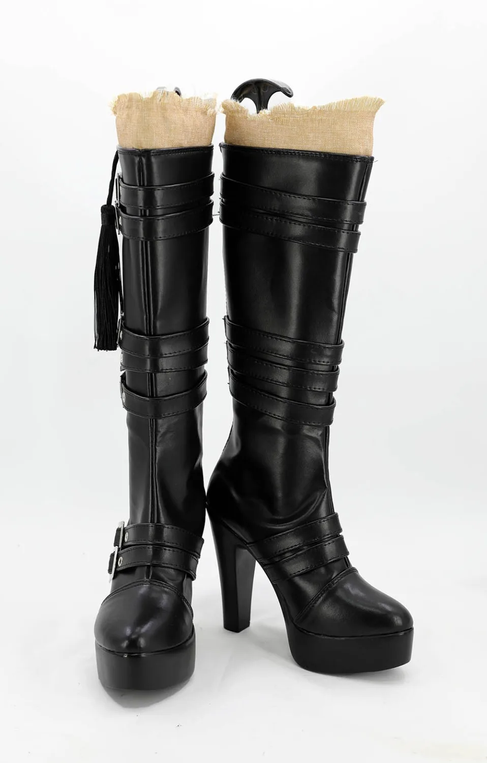 FF15 Iris Amicitia Cosplay ultifantasy XV сапоги на высоком каблуке изготовленные заказ |