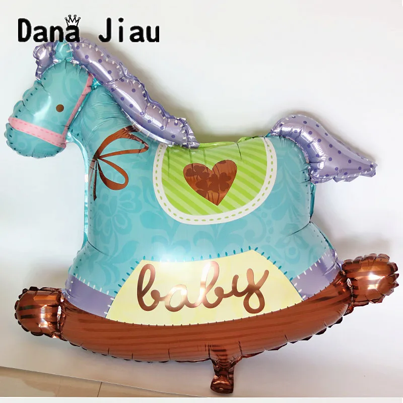 Большой 82*89 см розовый детский hobbyhorse детские игрушки Воздушные шары для дня