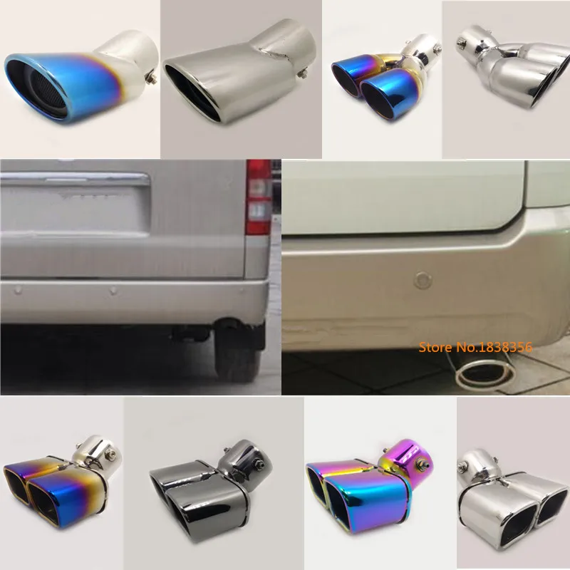 Для TOYOTA HIACE 2005 2013 2014 2015 2016 2017 крышка выпускного отверстия автомобиля глушитель