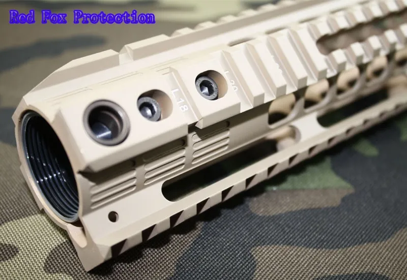 Новинка, высокое качество, 10,0 дюймов, Вивер рейка для AEG M4/M16/AR 15, тактическая система поручней TAN
