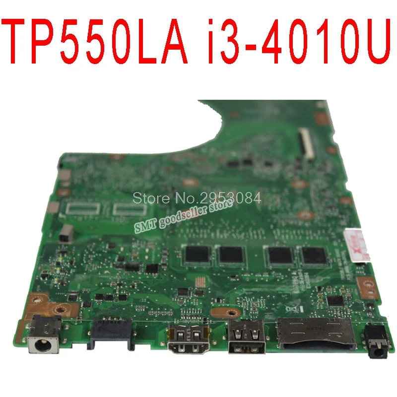 Оригинальная TP550LA материнская плата для ноутбука For Asus TP550LD REV2.0 I3 4010 Встроенная DDR3L