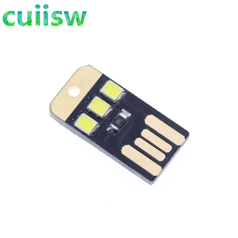 1 шт. Ночная лампа Мини карманная карта USB питание светодиодный брелок ночной