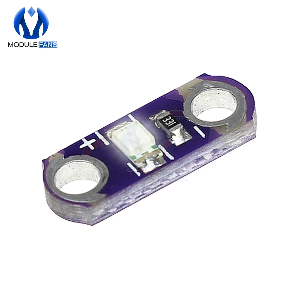 Светодиодный мини светильник LilyPad SMD 10 шт. модуль оборудования для Arduino