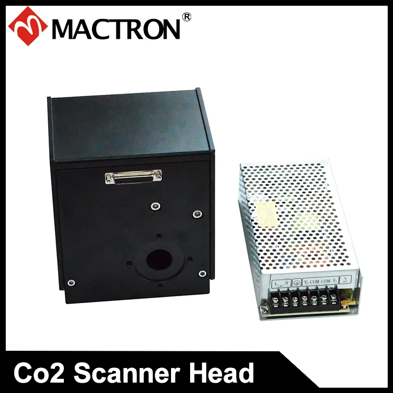 

20mm Aperture Laser Galvanometer Scanner Head With DC Power Supply For Co2 Laser Marking