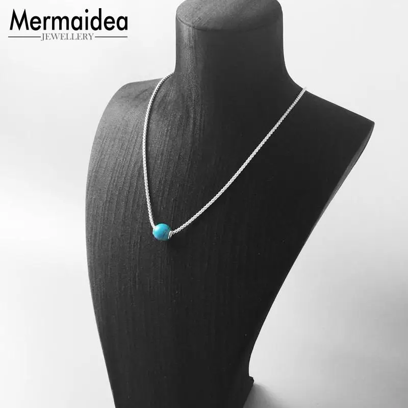 DIY Beads Howlite Charm Bead Fashion silver plated Jewelry Trendy Gift For Women Men Boy Girl Fit Bracelets Necklace Choker New | Украшения