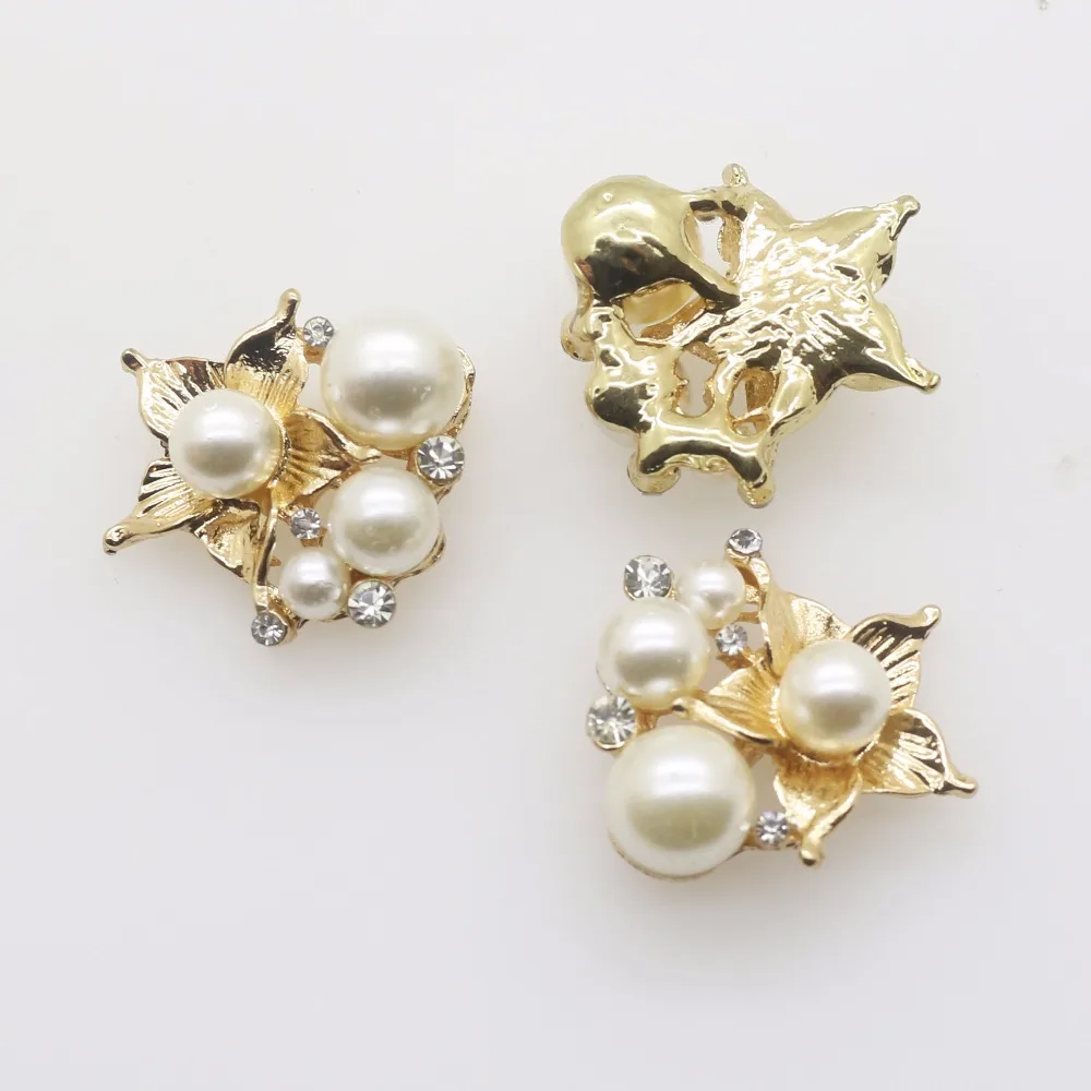 Charm 2018 20mm 10pc Glass Crystal buttons Wedding Decoraation Vintage metal hair flower center scrapbooking DIY Accessories | Дом и сад