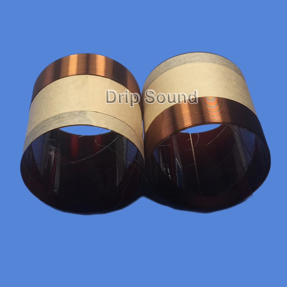2 шт. 63 5 мм ядро 8ohm Бас Звуковая катушка KSV Kapton Woofer звуковой привод запчасти для